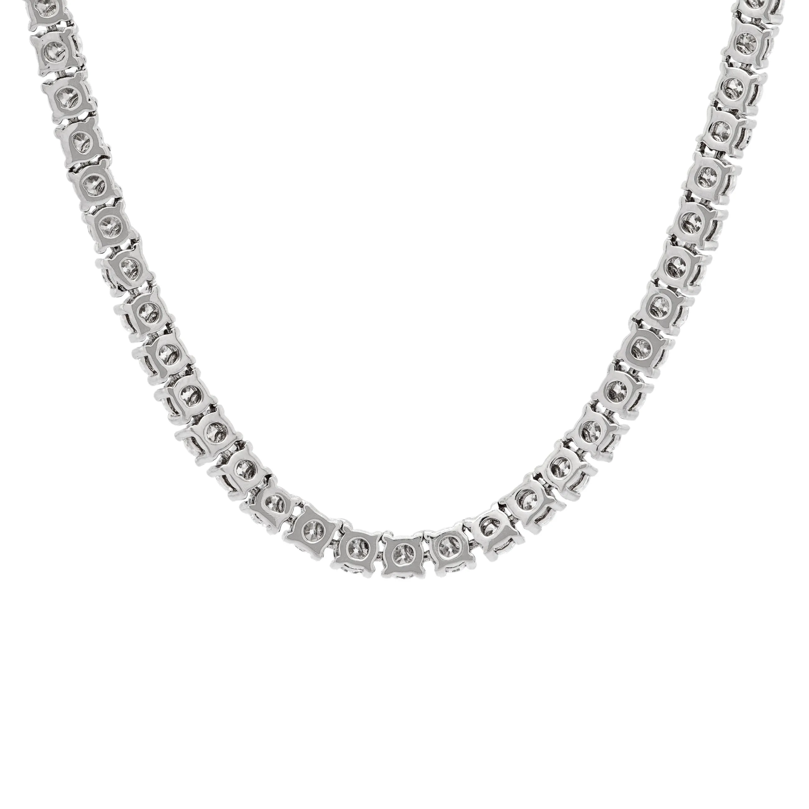 13.53 d.e.w cts Madison Moissanite Necklace