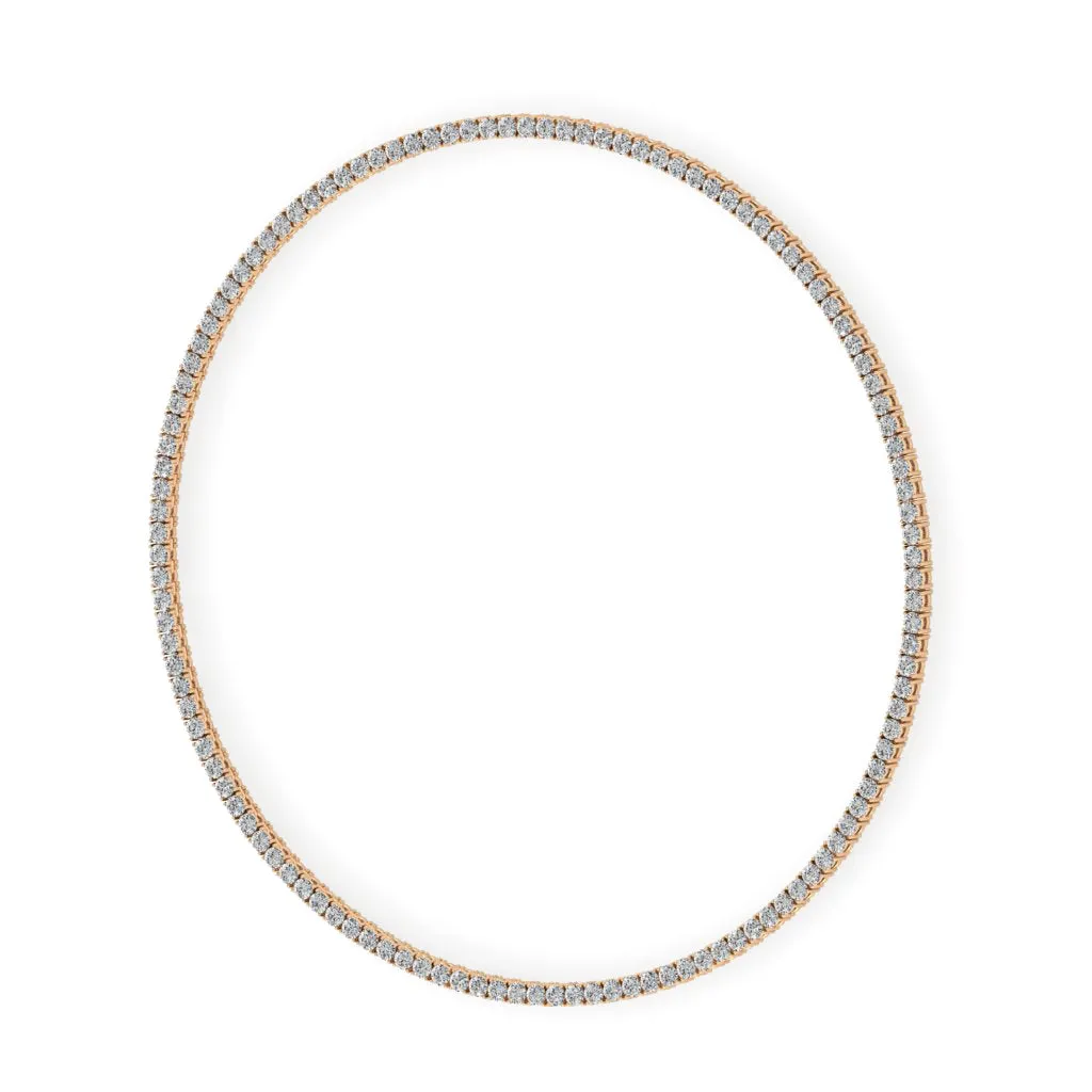 13.53 d.e.w cts Madison Moissanite Necklace