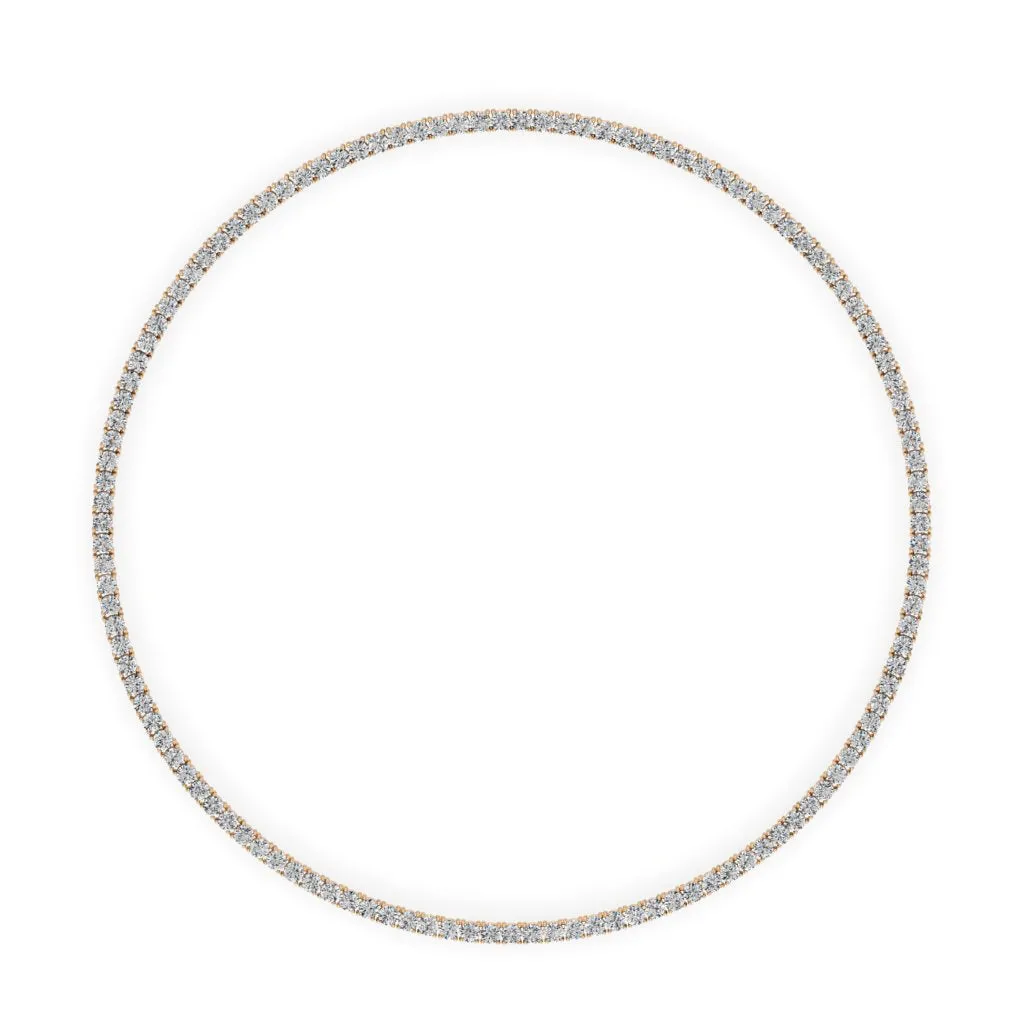 13.53 d.e.w cts Madison Moissanite Necklace
