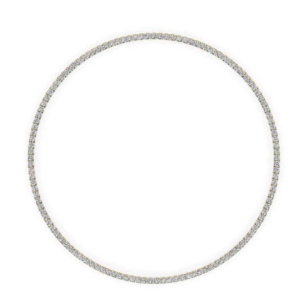 13.53 d.e.w cts Madison Moissanite Necklace