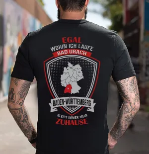 2D Black Tshirt - Baden Württemberg - Deutschland - Nsd99