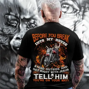 2D Black Tshirt - Biker - Hdmt