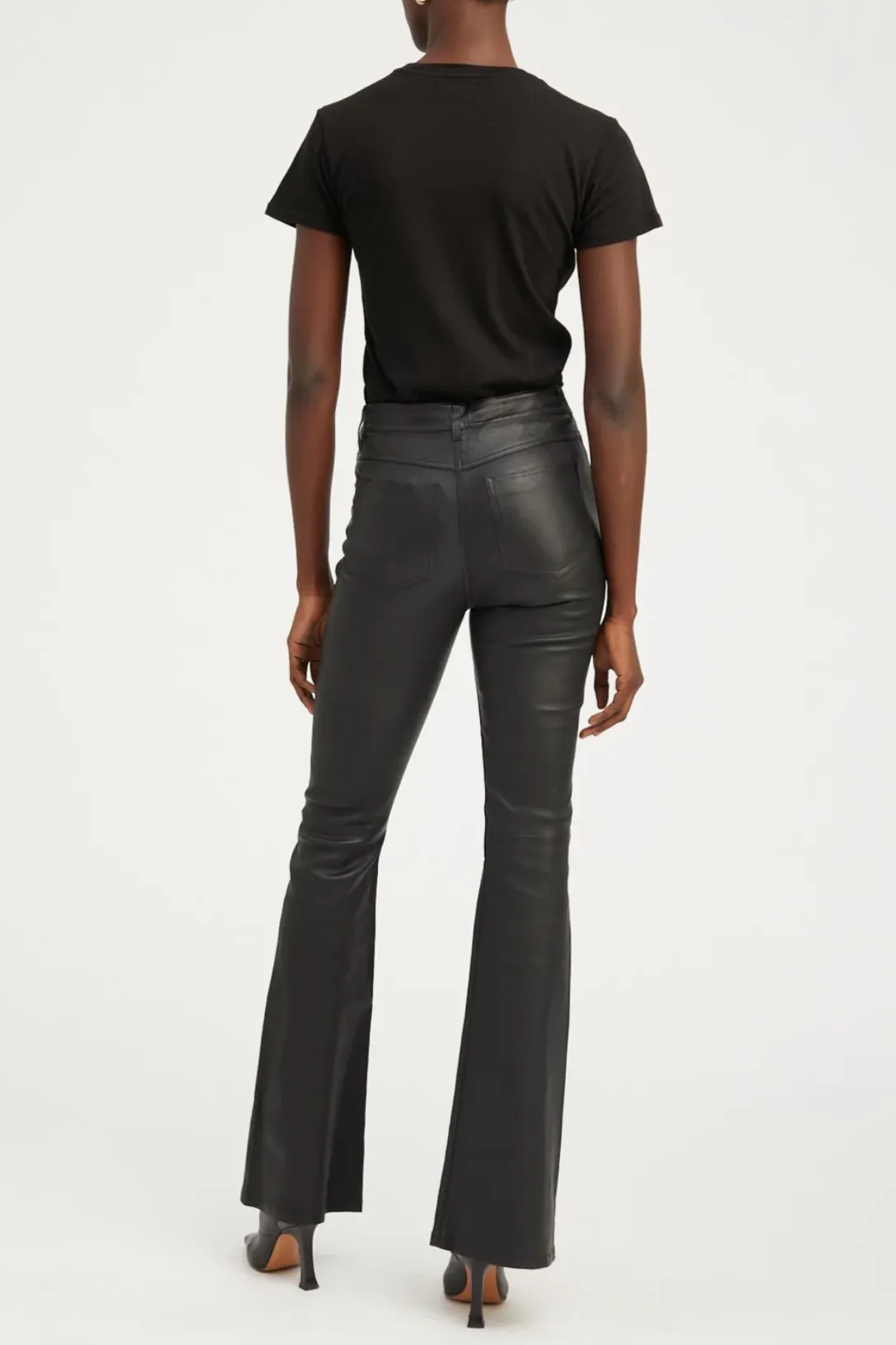 5 Pocket Micro Flare Pant | Black