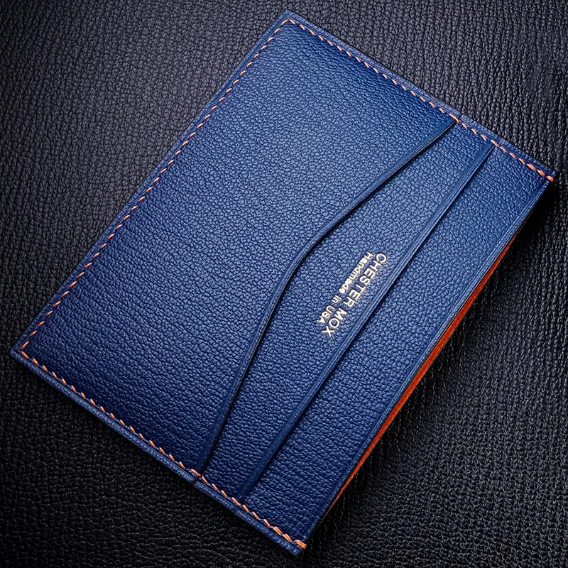#57 BYO French Chèvre Slim Leather Wallet
