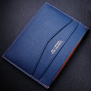#57 BYO French Chèvre Slim Leather Wallet