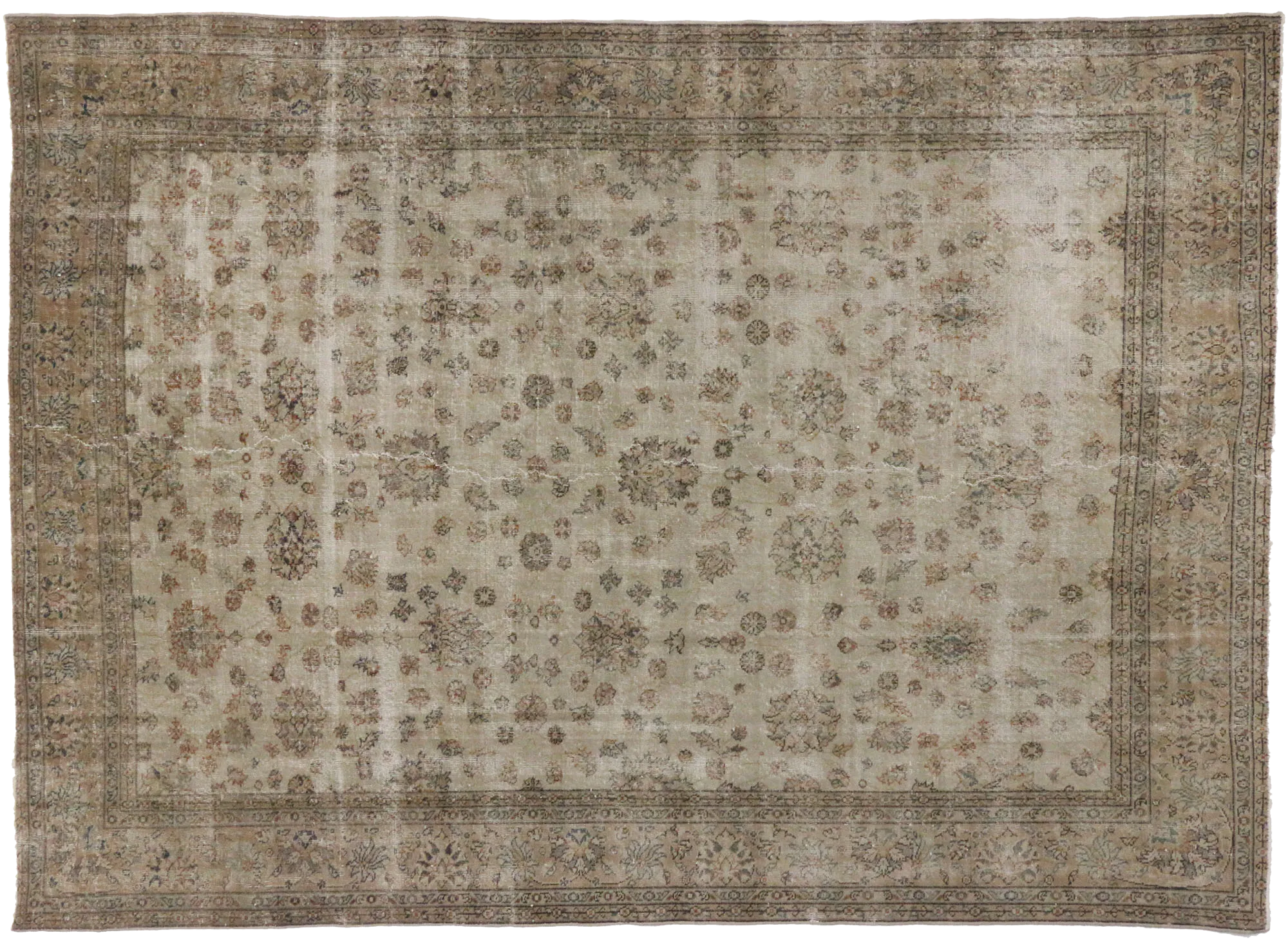 8'4" X 11'7"  Vintage Sivas Rug