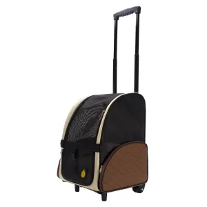 Airline Approved Rolling Dog Carrier & Backpack