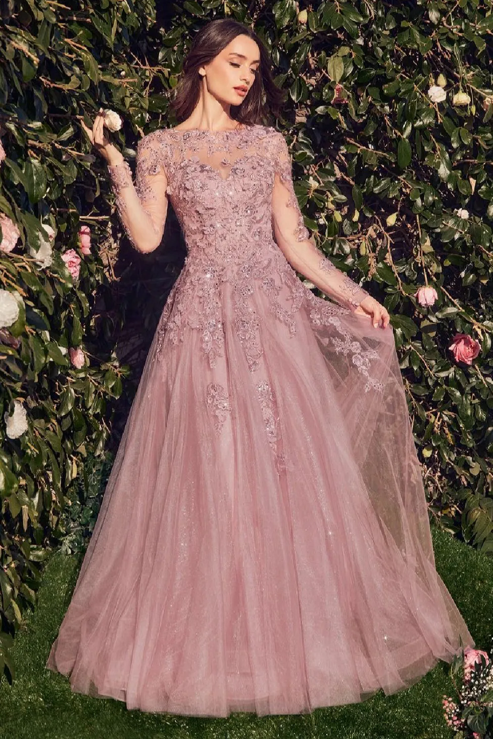 Andrea & Leo Evening Gown MA108