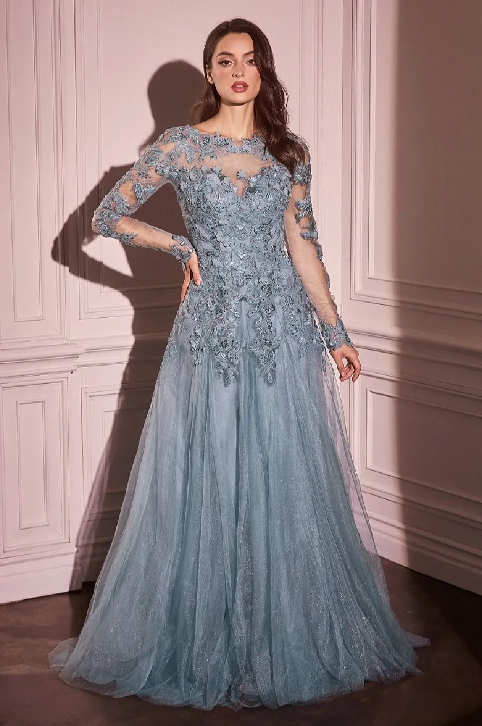 Andrea & Leo Evening Gown MA108