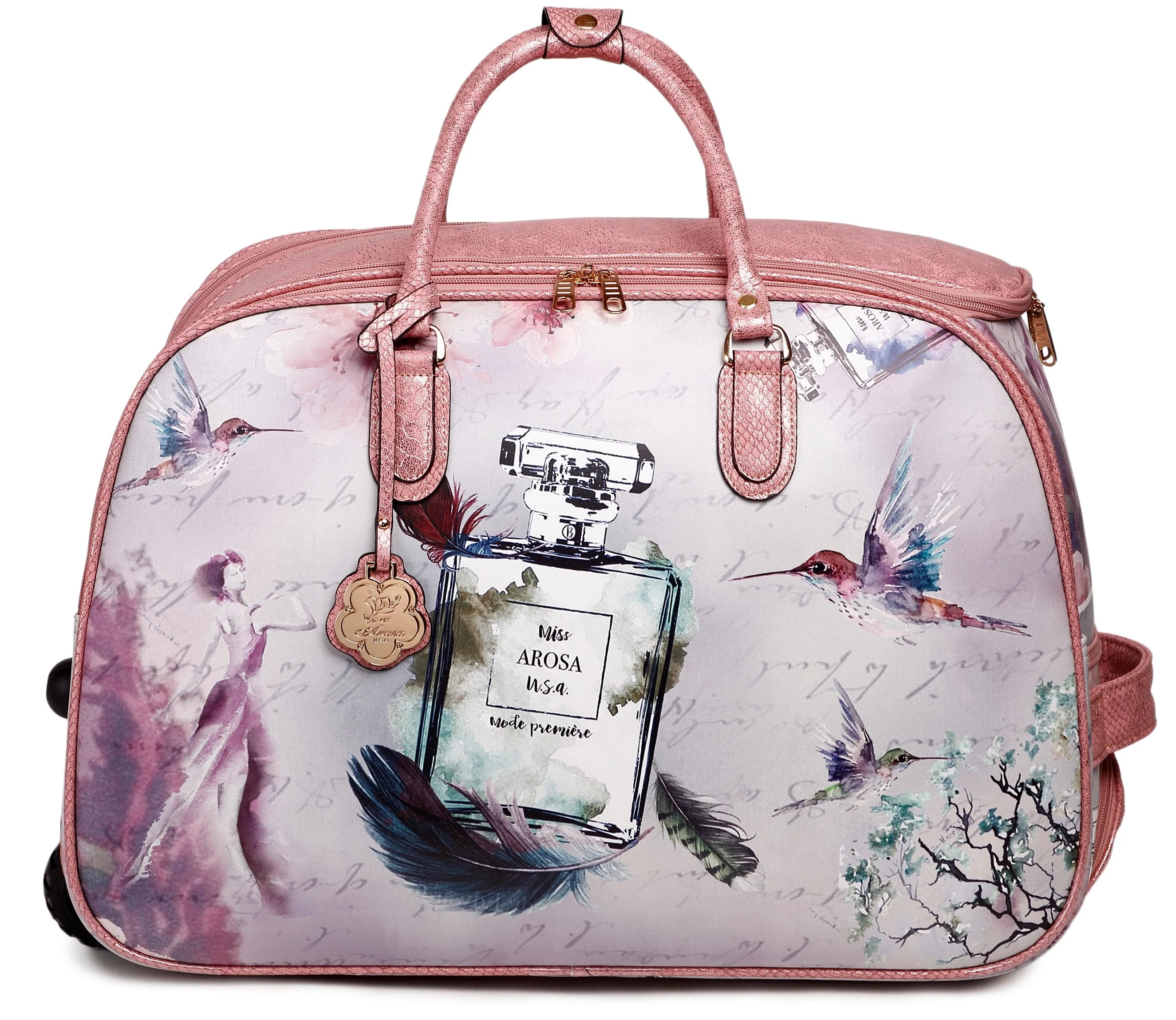 Arosa Luxury Travel Set - Perfume & Hummingbird Design