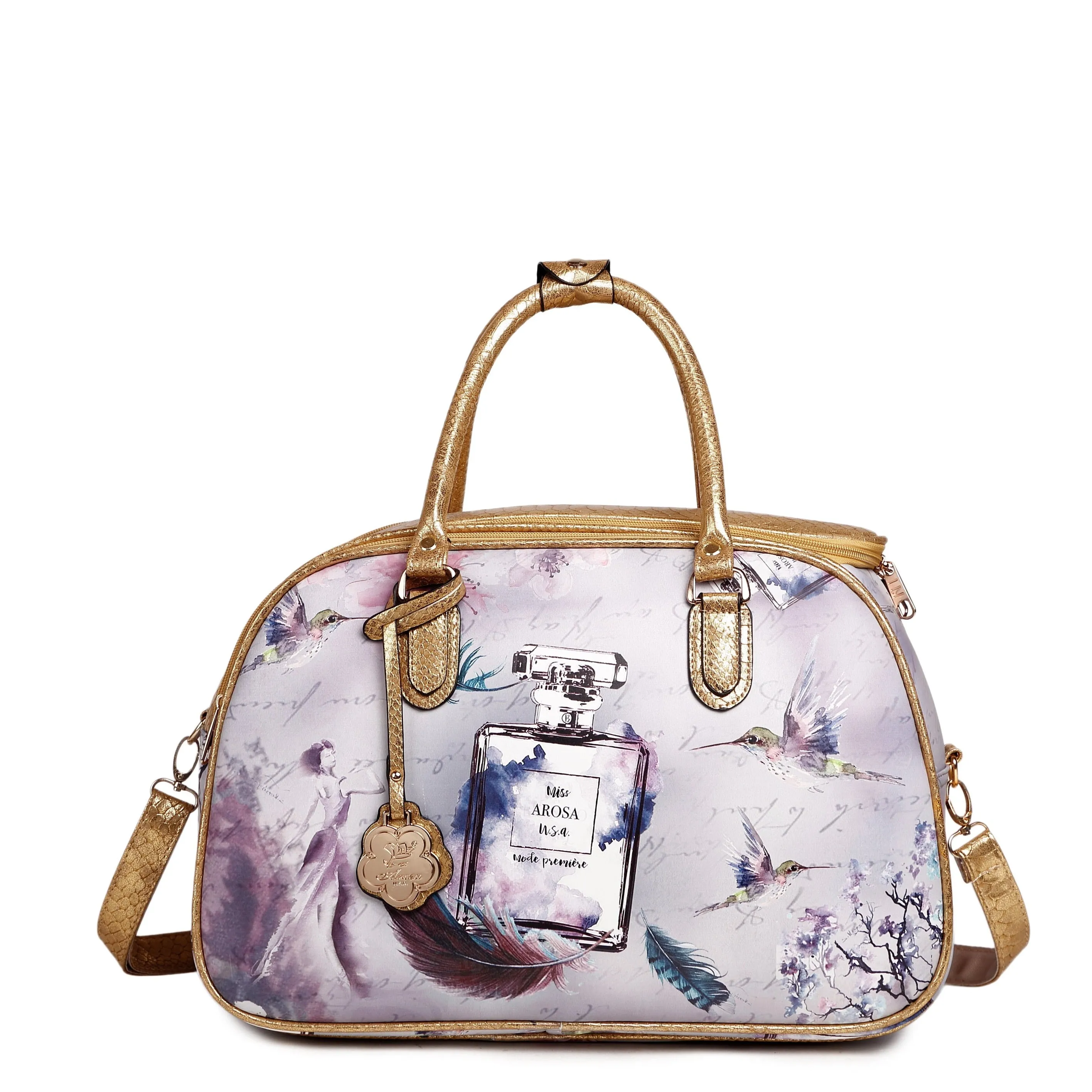 Arosa Luxury Travel Set - Perfume & Hummingbird Design