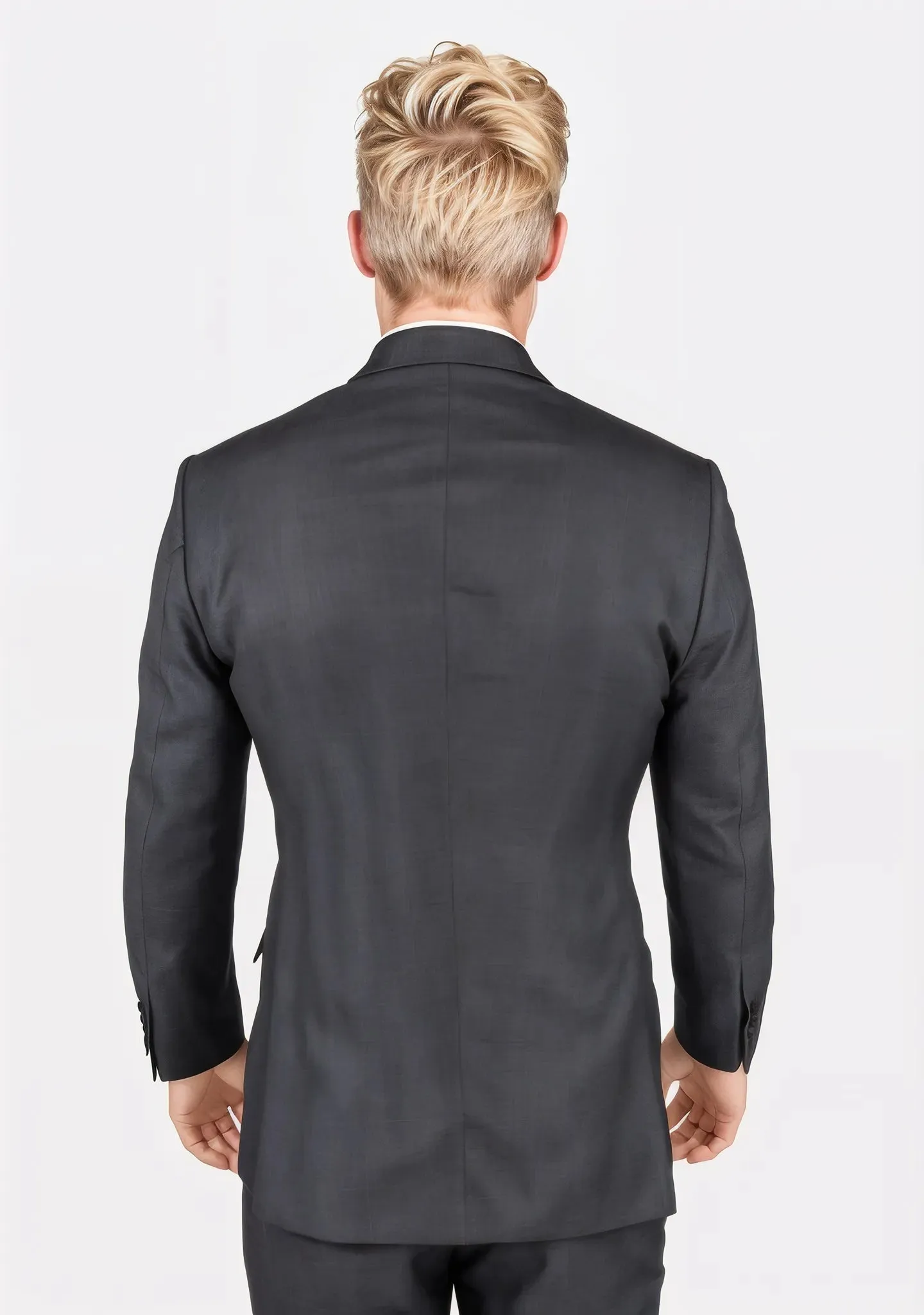Astor Charcoal Prince of Wales Suit