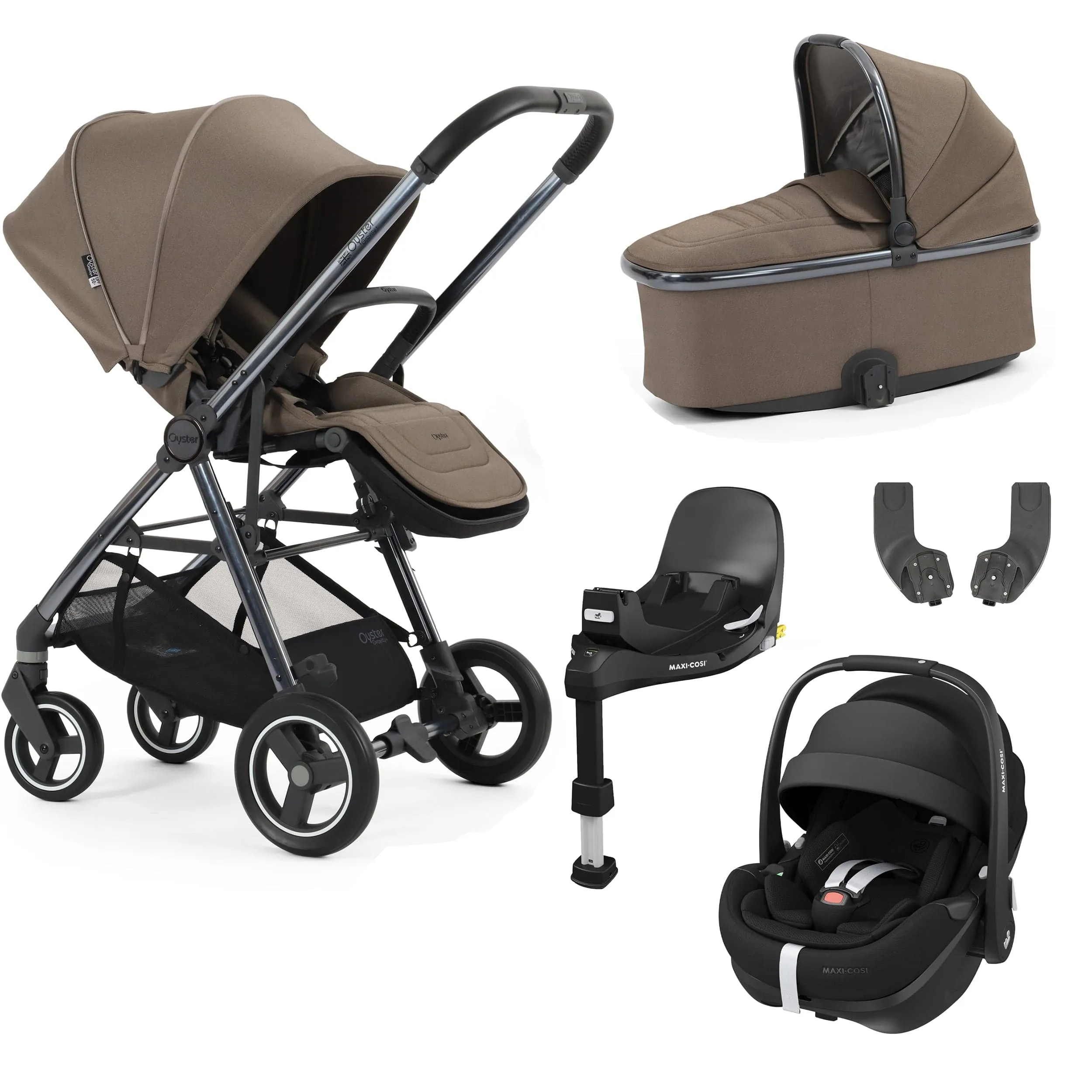 BabyStyle Oyster Gravity  5 Piece Bundle - Mink