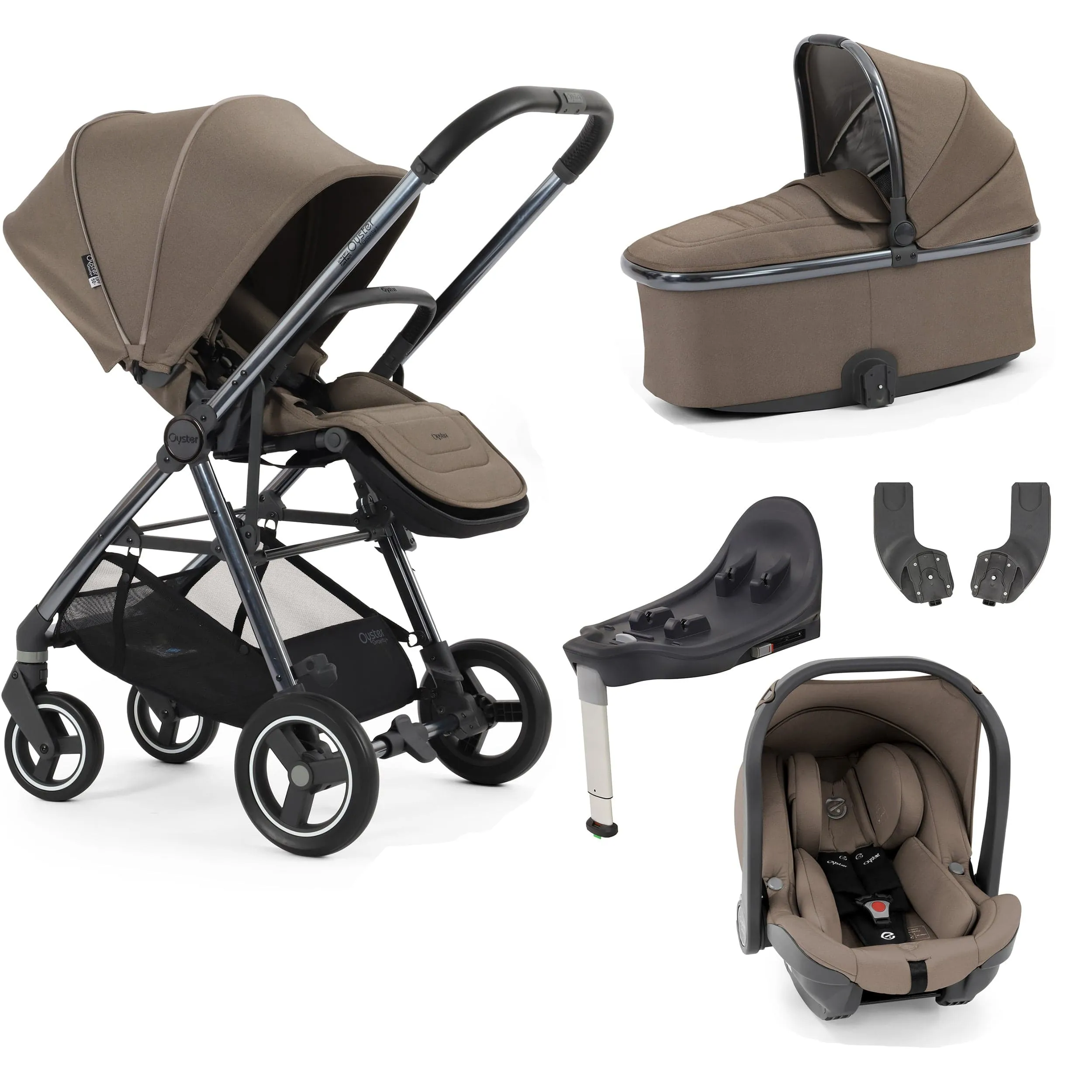 BabyStyle Oyster Gravity  5 Piece Bundle - Mink