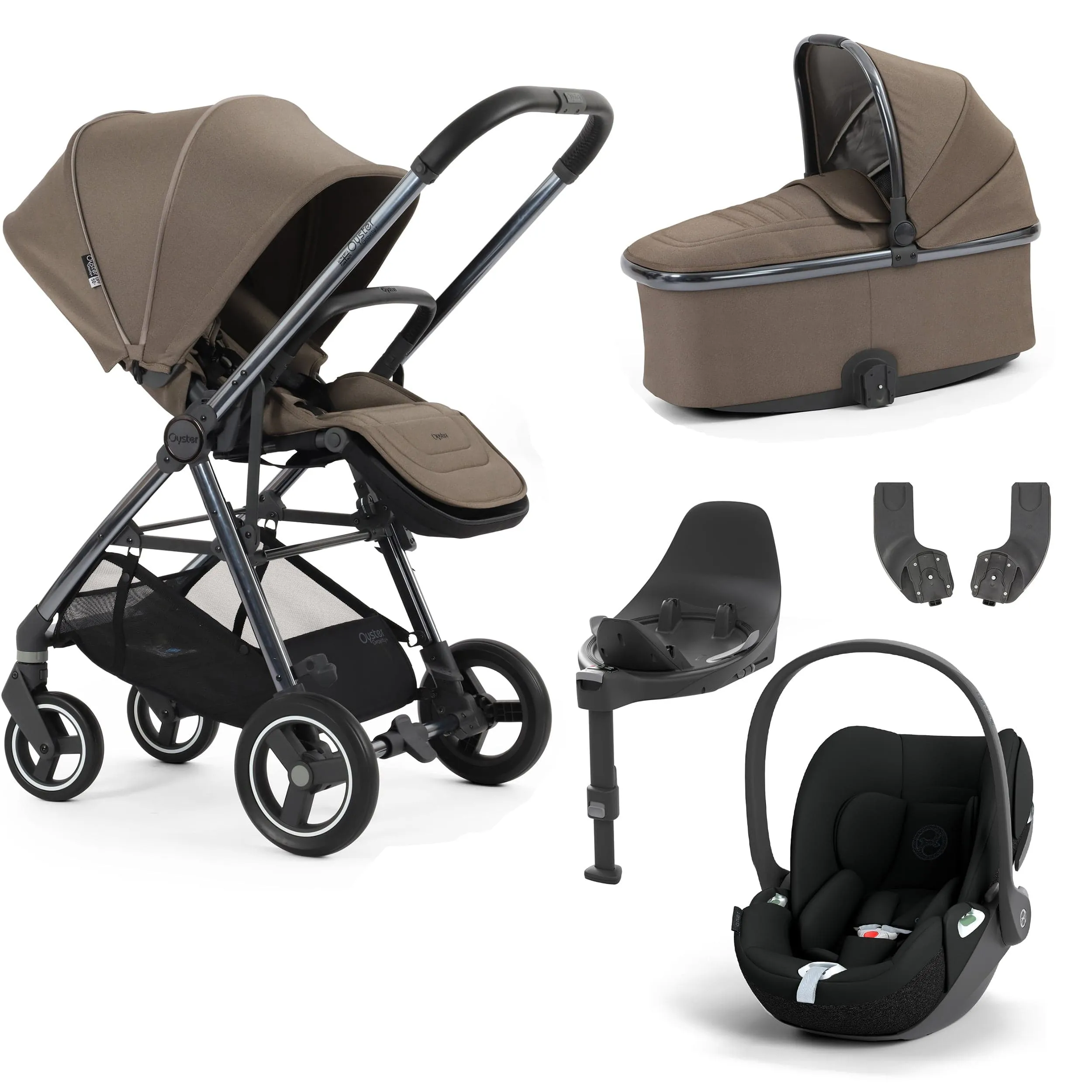 BabyStyle Oyster Gravity  5 Piece Bundle - Mink