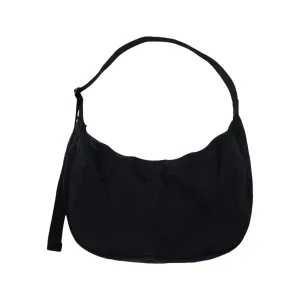 Baggu Large Nylon Crescent Bag, Black (41Inch Strap)