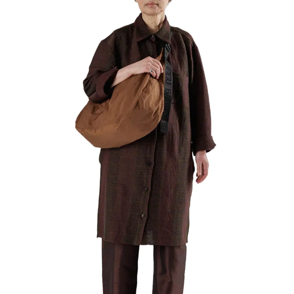Baggu Large Nylon Crescent Bag, Brown