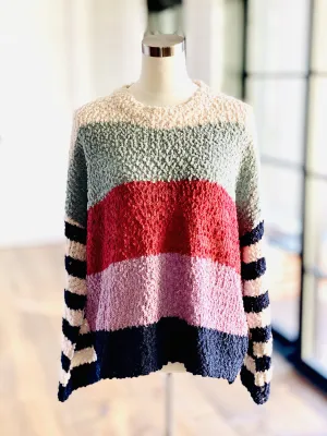 BLAKELY STRIPED SWEATER