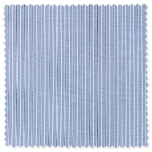 Blue Pique Stripe