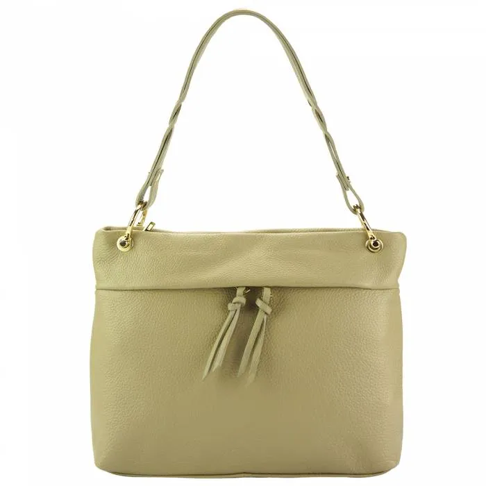 Braided Accents Handbag