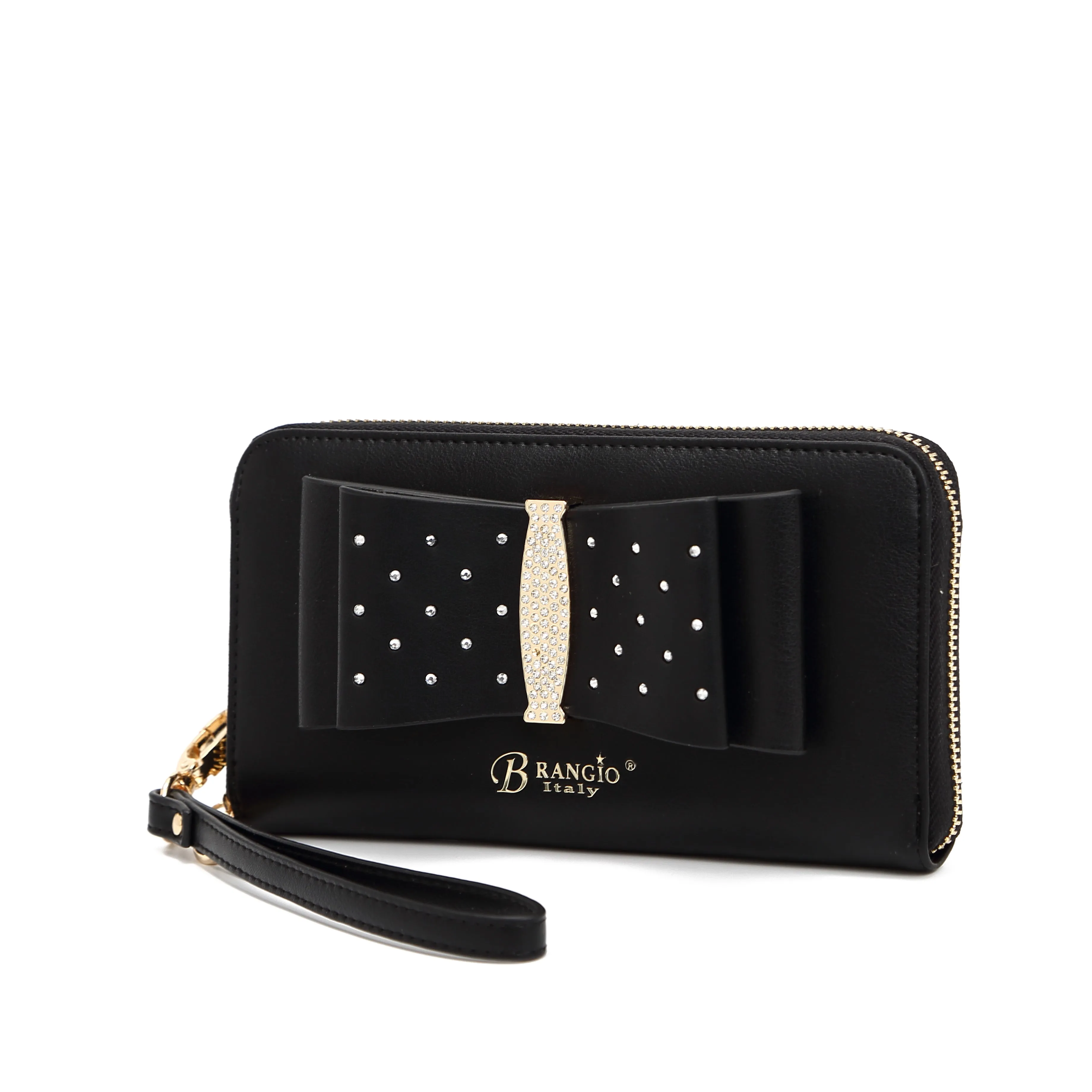 Brangio Elegant Bow Tote & Wallet Set