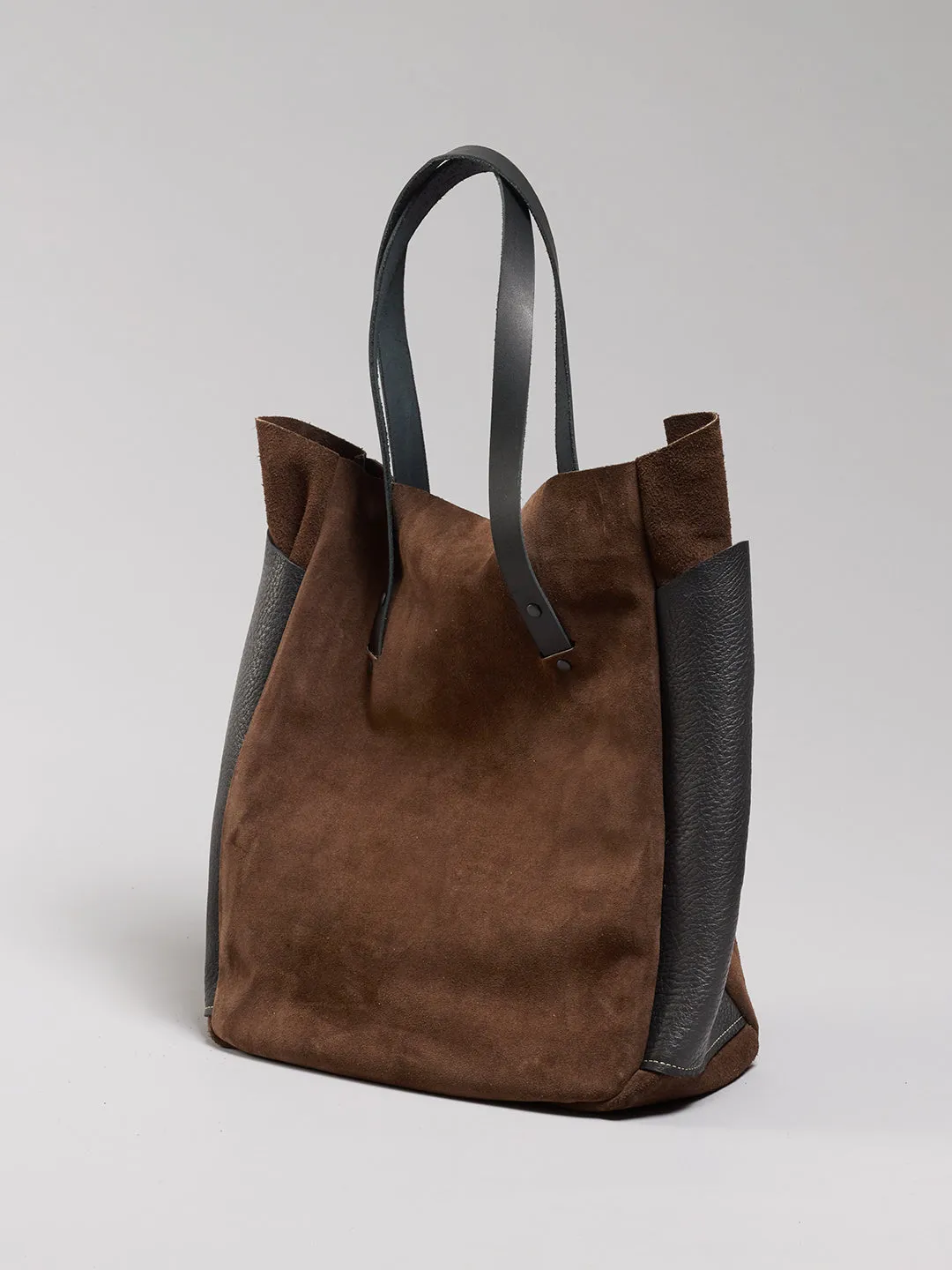 Brev TALL carryall - Gray & Indigo