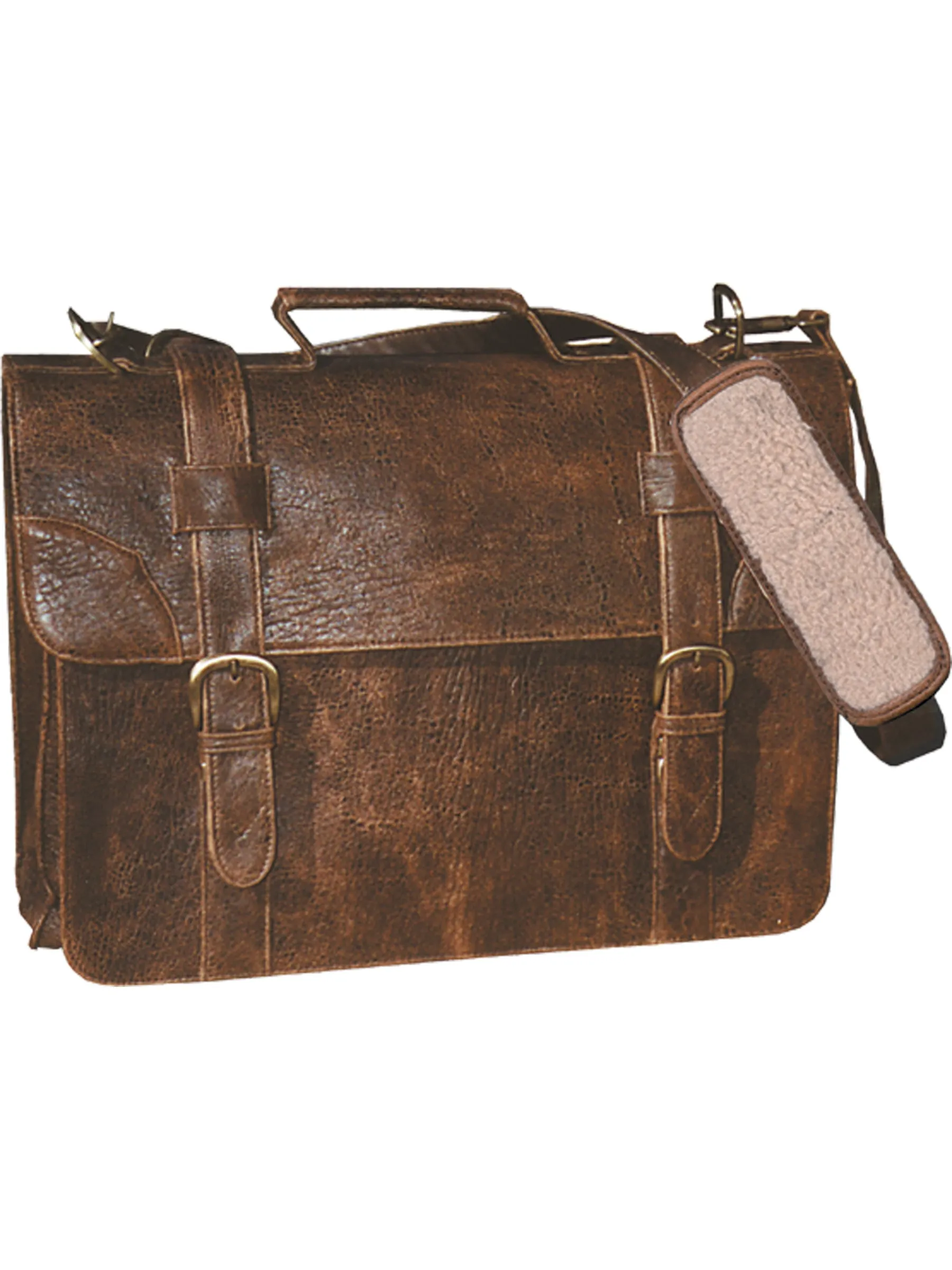 Briefcase, Aero Squadron Leather Satchel 602