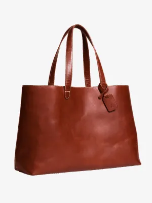 Brown Diario Large Tote