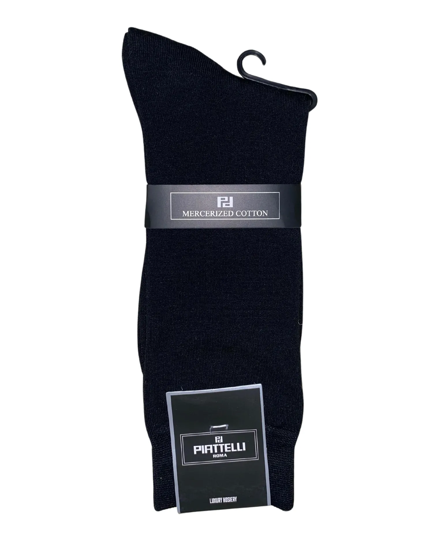 Bruno Piattelli Mercerized Socks - Black