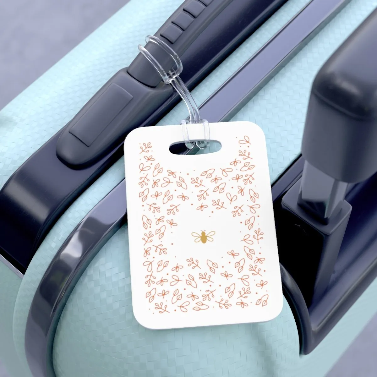 Busy Bee Luggage Tag