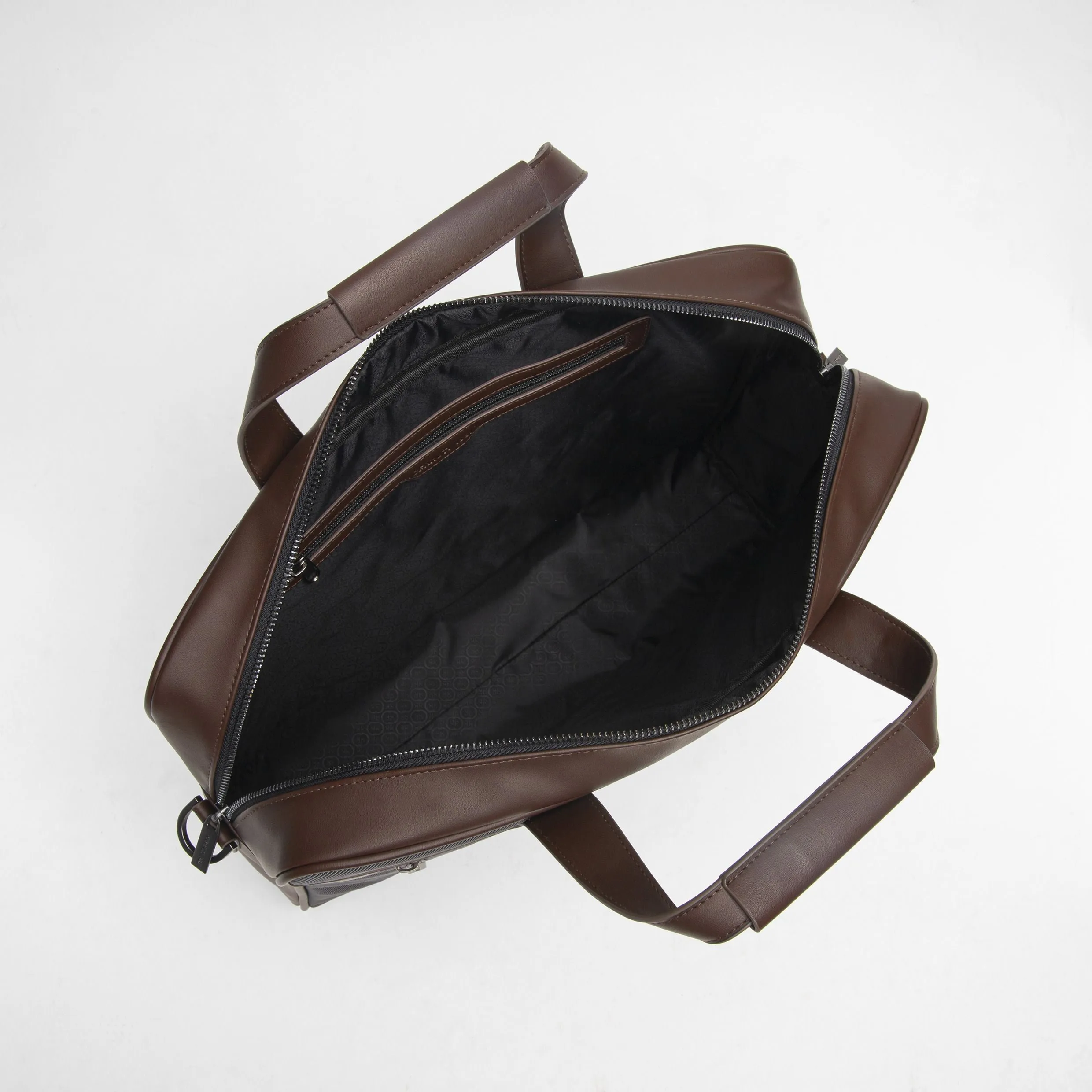 Cerruti 1881 NTD330H-Document bag Bond Grey Brown