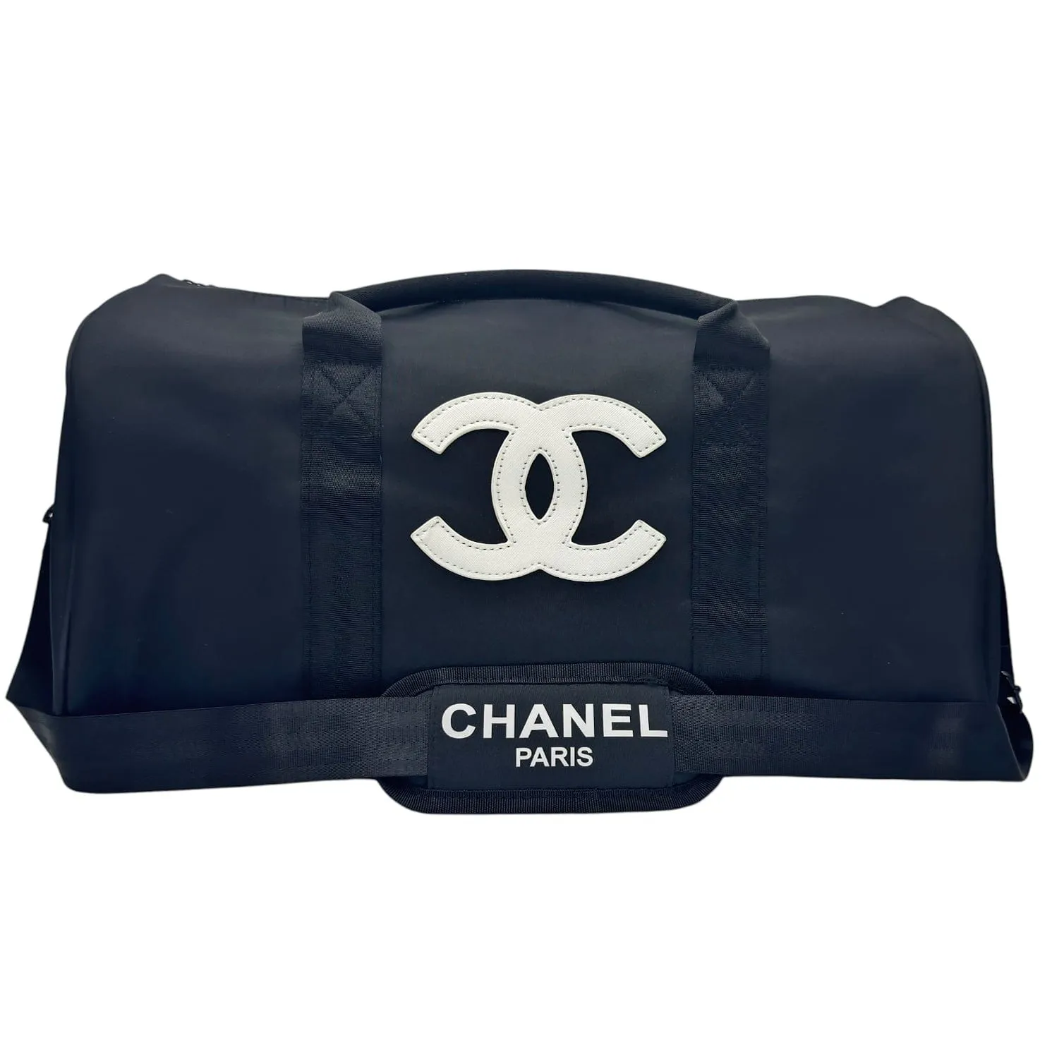 CHANEL CC Nylon VIP Gift Duffle Bag - Black New w/Out Tags