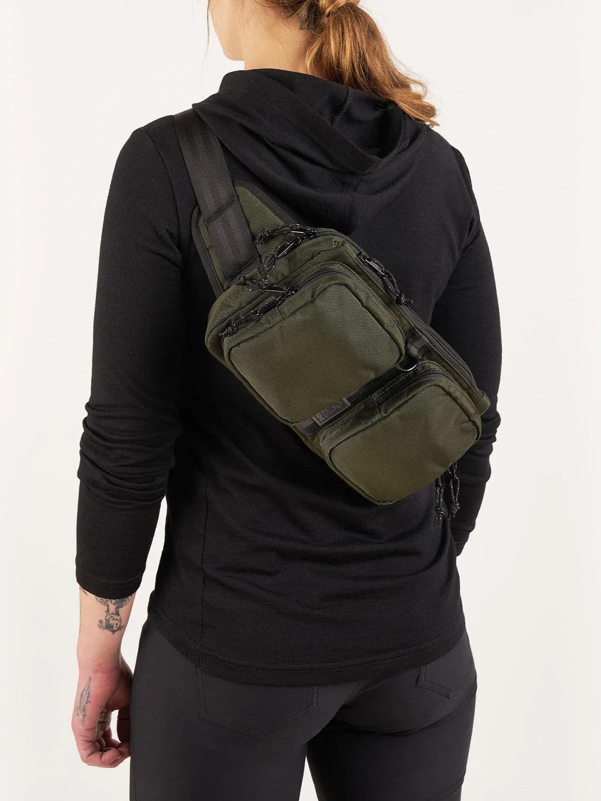 Chrome Industries MXD Notch Sling Bag Black Ballistic