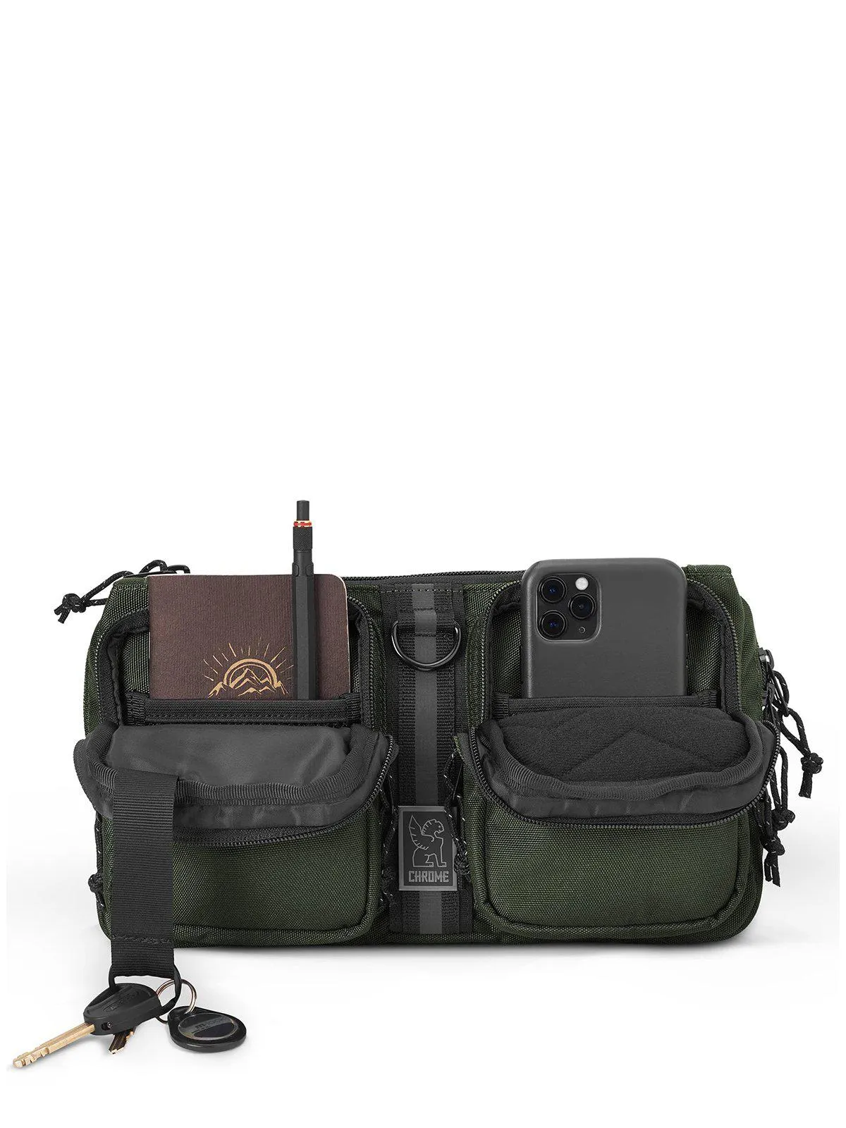 Chrome Industries MXD Notch Sling Bag Olive Ballistic