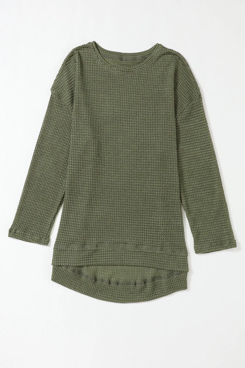 Cozy Vibes Waffle Knit Sweater - PREORDER