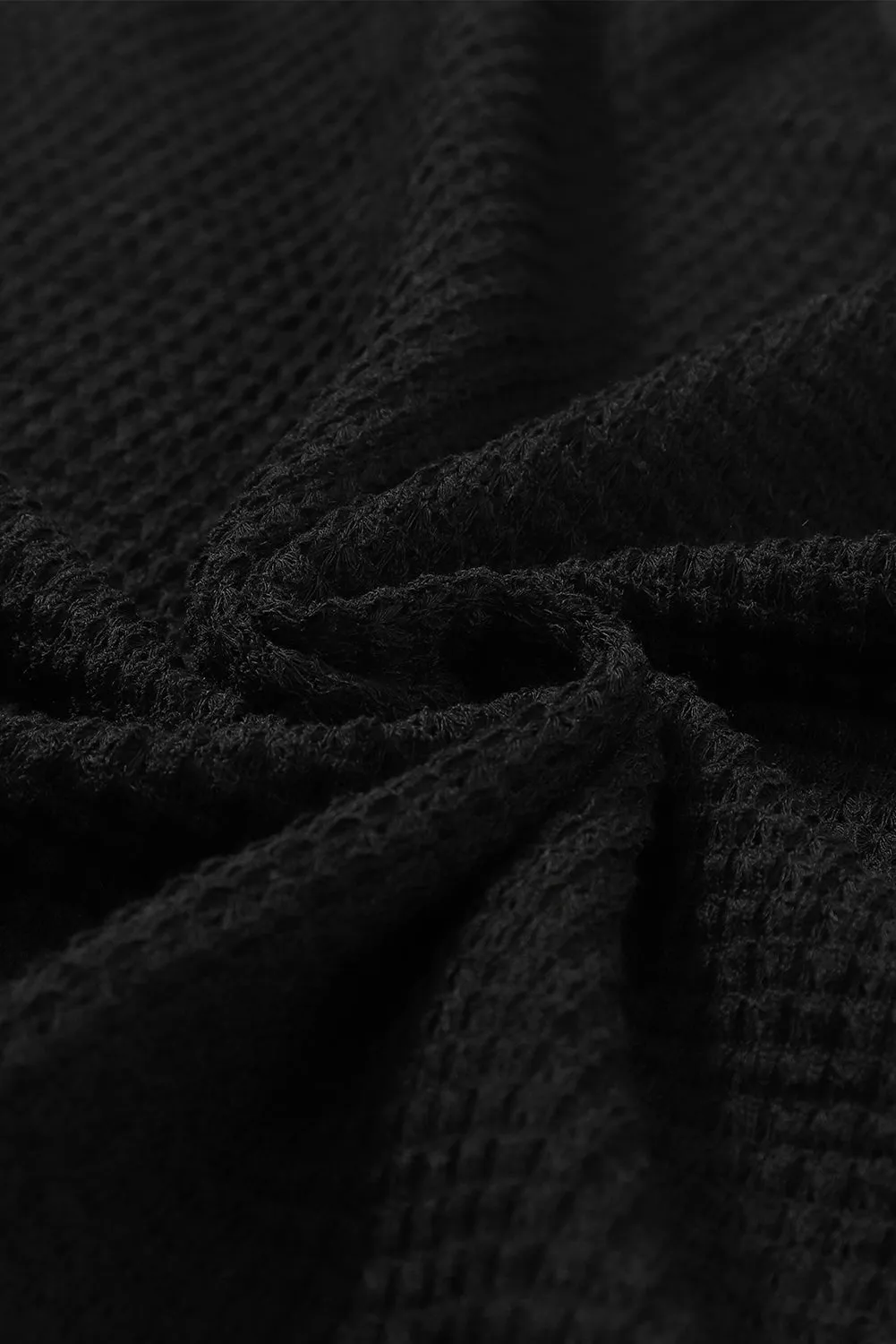 Cozy Vibes Waffle Knit Sweater - PREORDER