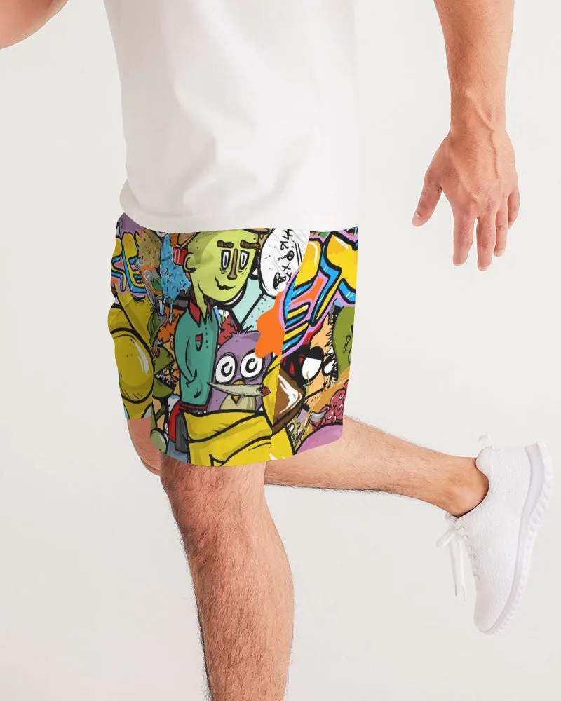 Crowded Street Masculine Jogger Shorts