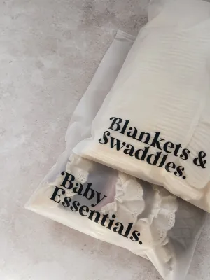 CUSTOM. Hospital Bag Organisers - Pack of 15