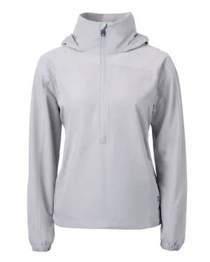 Cutter & Buck Women's Charter Eco Knit Recycled Anorak Jacket