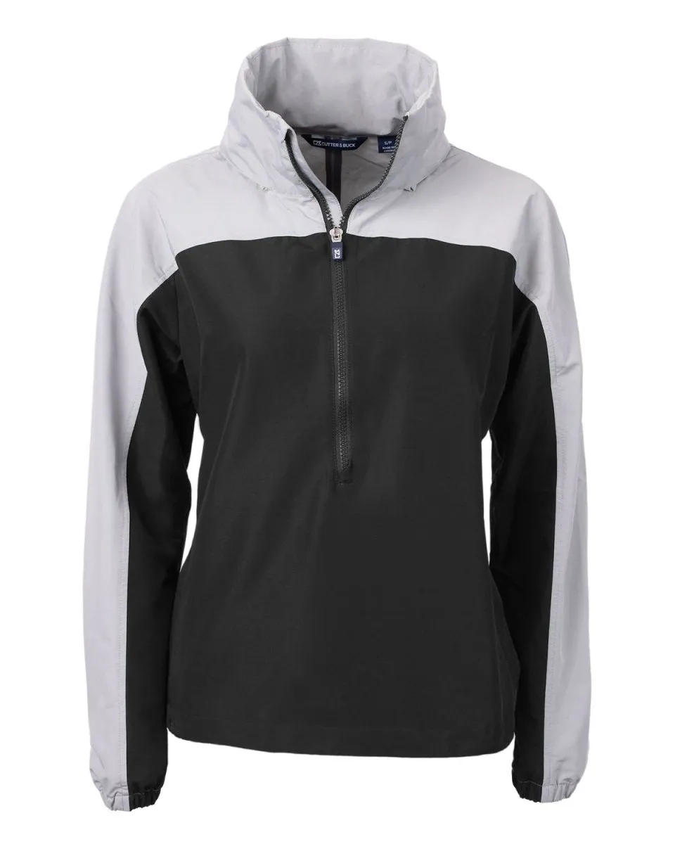 Cutter & Buck Women's Charter Eco Knit Recycled Anorak Jacket