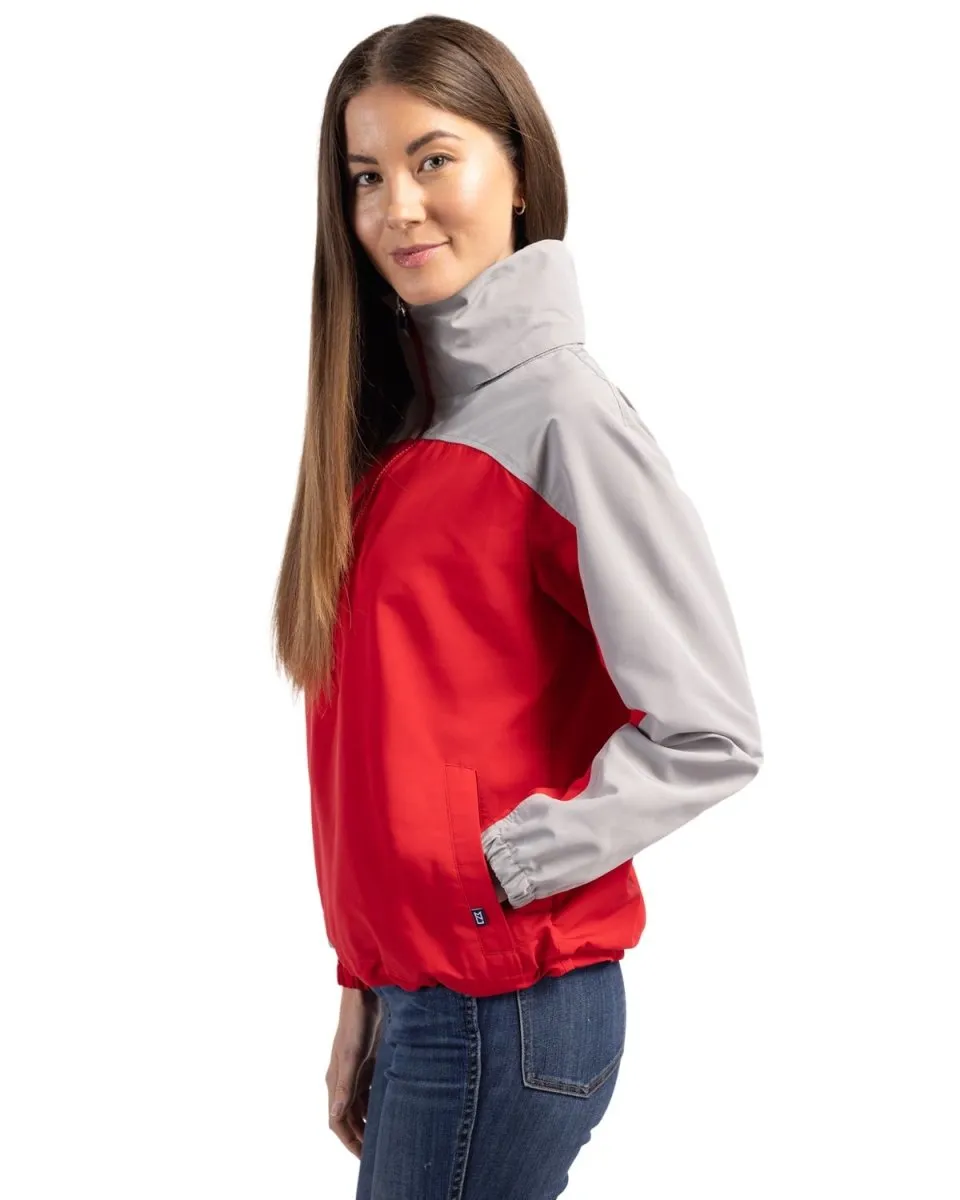 Cutter & Buck Women's Charter Eco Knit Recycled Anorak Jacket