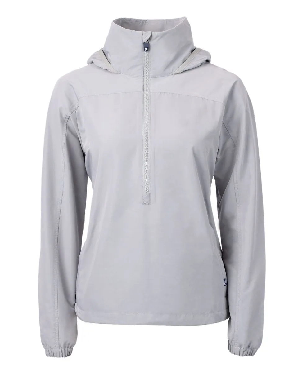 Cutter & Buck Women's Charter Eco Knit Recycled Anorak Jacket
