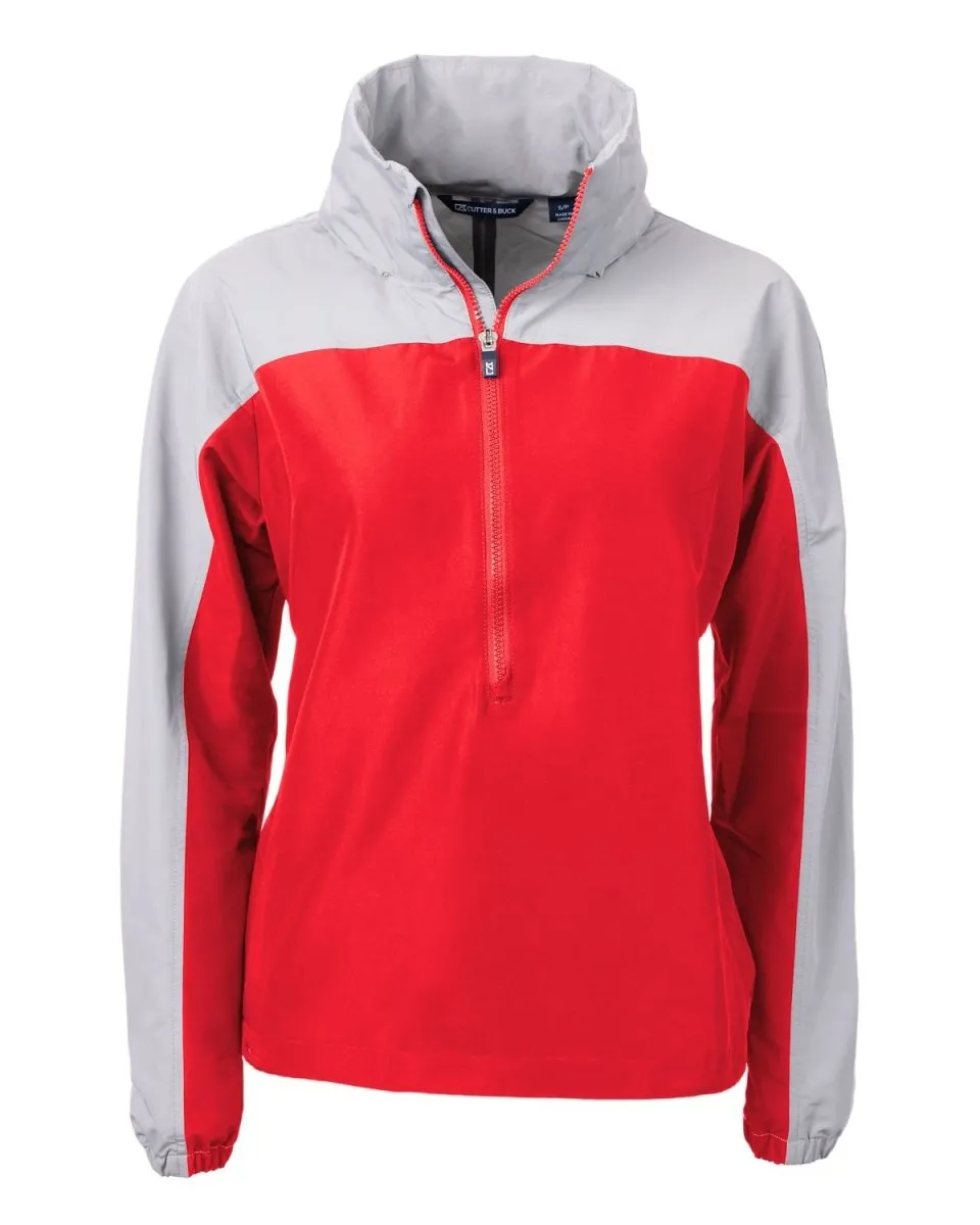 Cutter & Buck Women's Charter Eco Knit Recycled Anorak Jacket