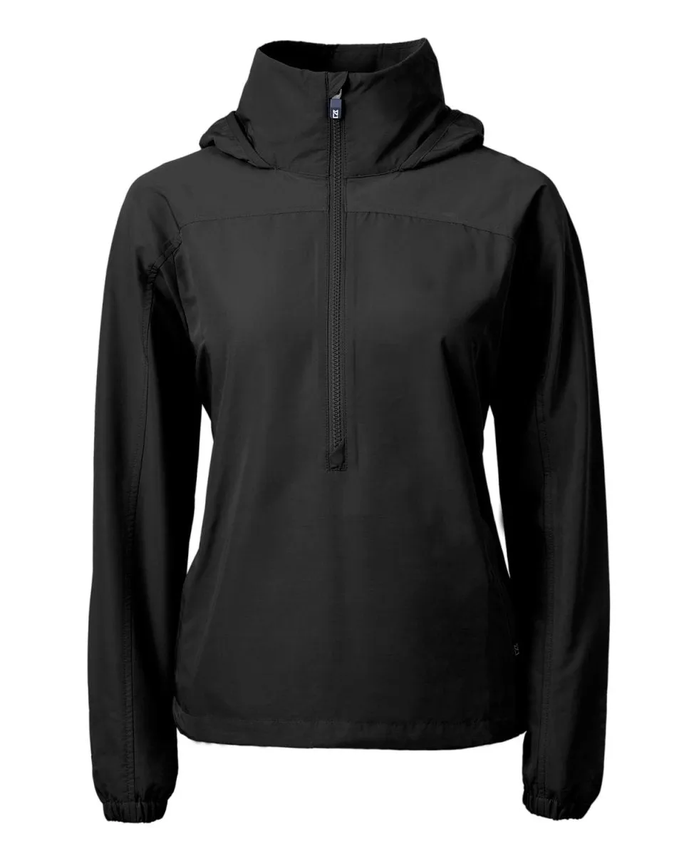 Cutter & Buck Women's Charter Eco Knit Recycled Anorak Jacket