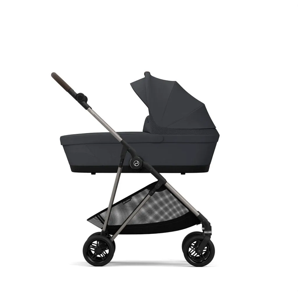 CYBEX Melio Carrycot - Monument Grey
