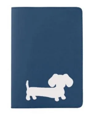 Dachshund Passport Holder in Pink, Teal, Navy or Red