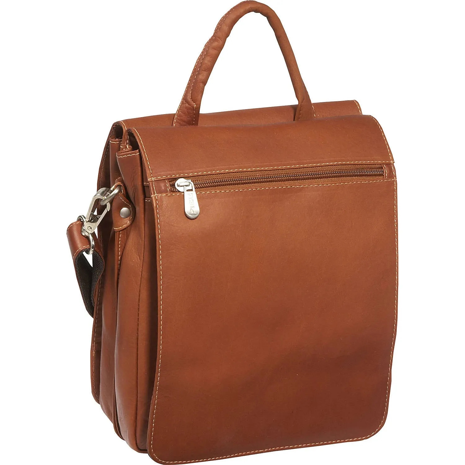 DOUBLE FLAP-OVER SHOULDER BAG