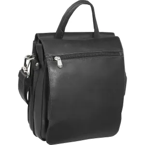 DOUBLE FLAP-OVER SHOULDER BAG