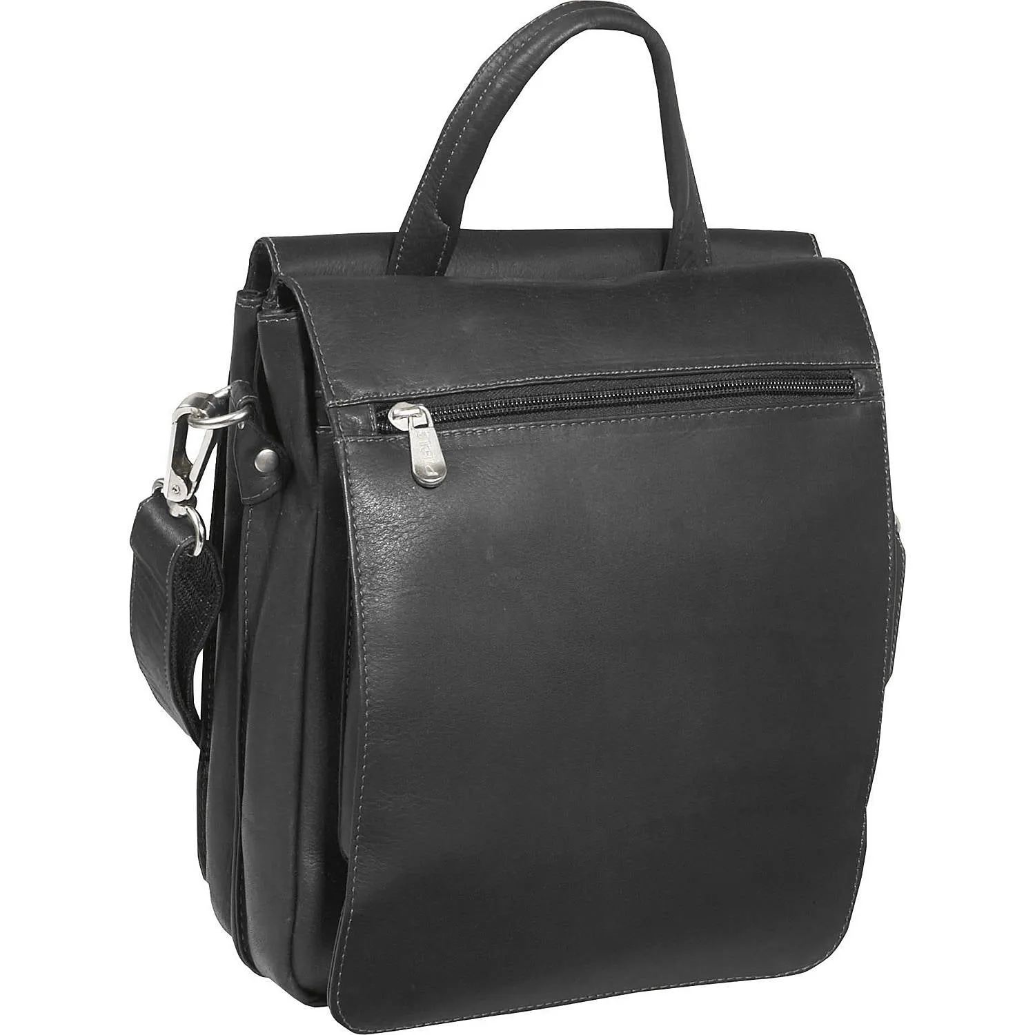 DOUBLE FLAP-OVER SHOULDER BAG
