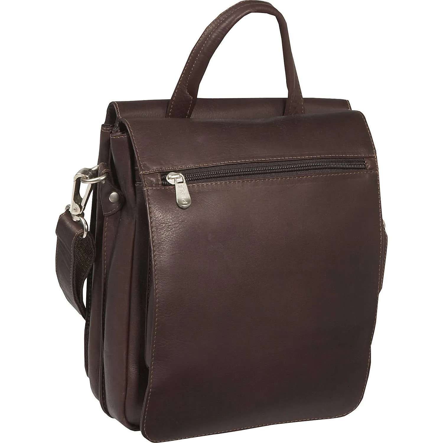 DOUBLE FLAP-OVER SHOULDER BAG